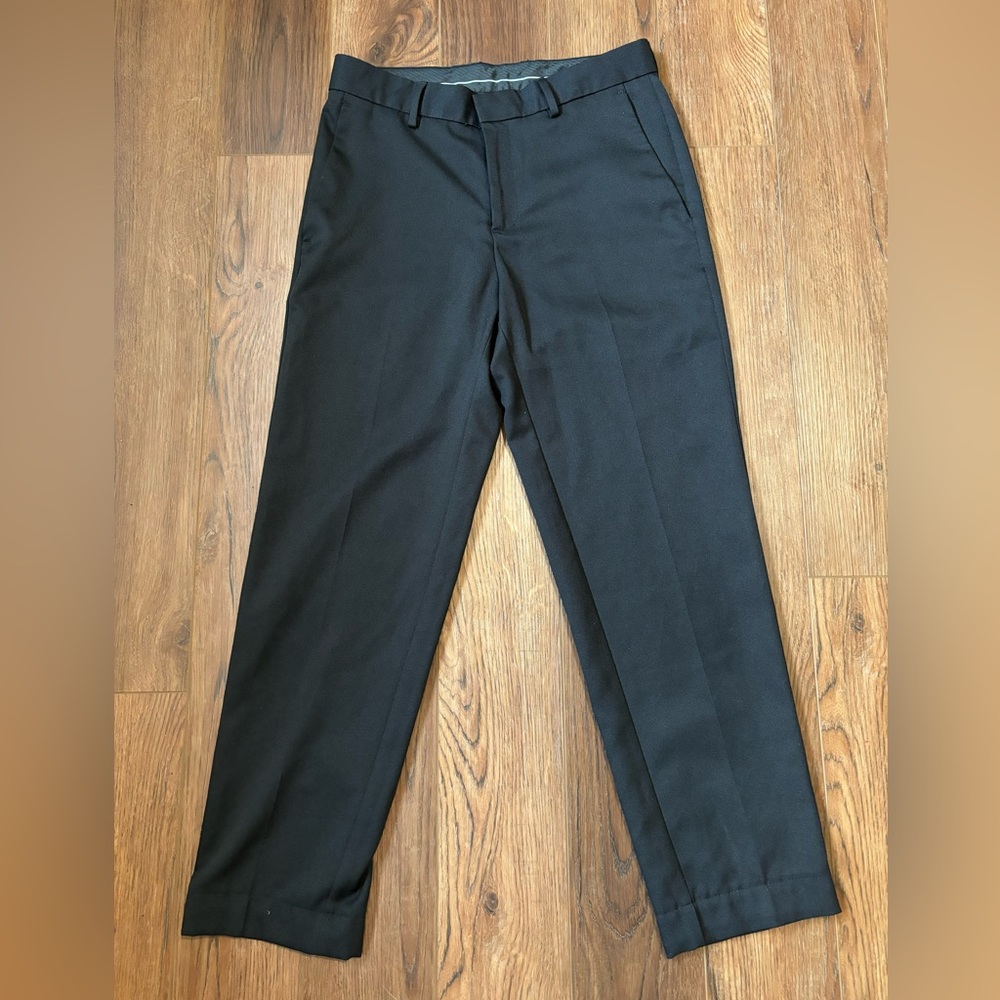 Black slacks: Kenneth Cole Reaction